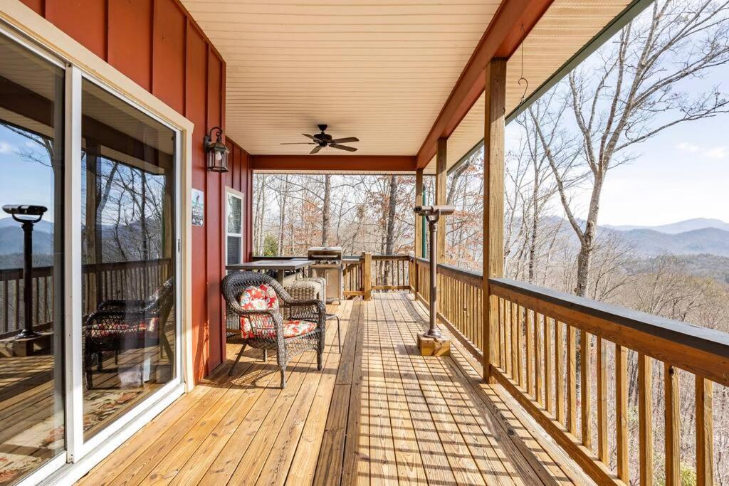 Red Rooster Family Cabin W/Hot Tub+Fire Pit+View Franklin Exterior foto